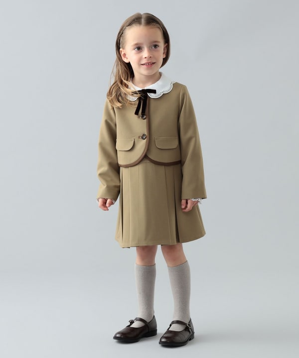 CHOPIN with Kodomo BEAMS / CAMEL セレモニー アンサンブル 2027（110～130cm）（西口修平監修） Model：H106（cm）Size：110