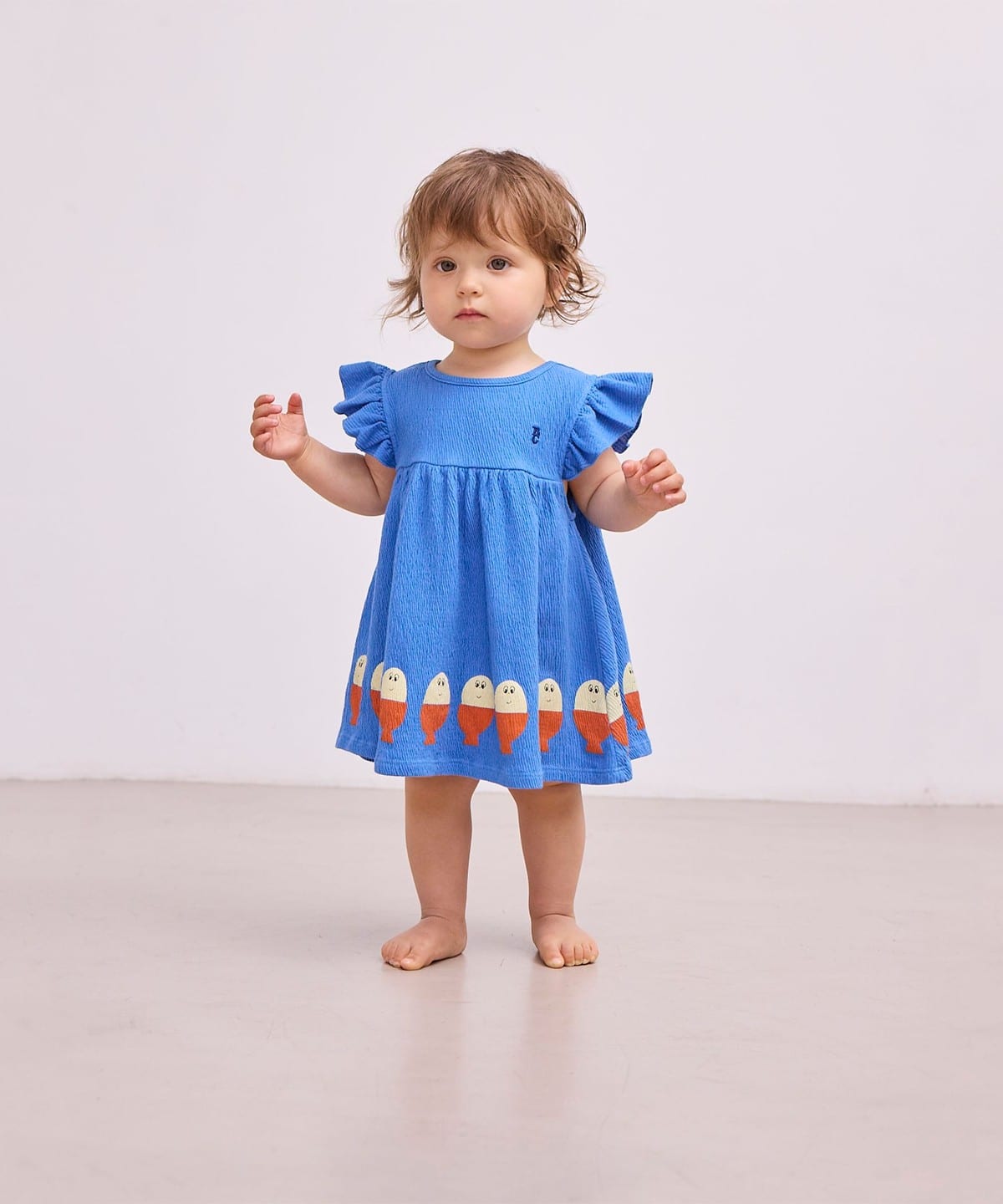 【モアバリエーション開催】BOBO CHOSES ボボショーズ / ベビー ラッフルドレス 2025SS(12 24ヵ月) ワンピース BLUE 12m 【モアバリエーション開催】BOBO CHOSES ボボショーズ / ベビー ラッフルドレス 2025SS(12 24ヵ月) ワンピース BLUE 12m