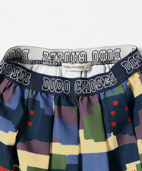 BOBO CHOSES / キッズ プリントスカート 2026FW（2～9才）