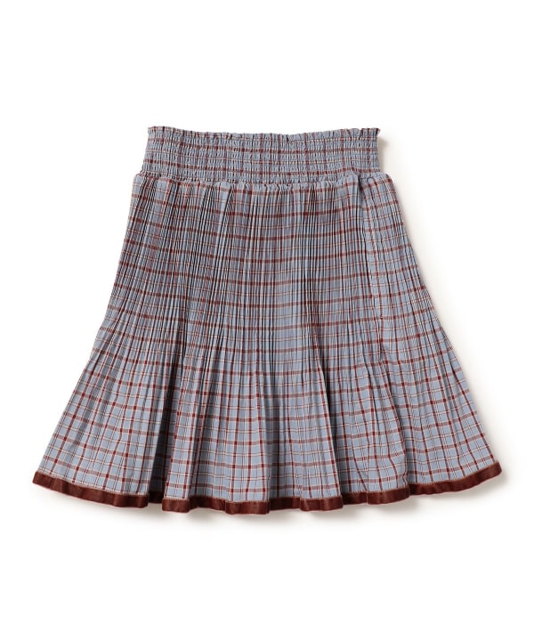 【+10%ポイントUP】チェック プリーツ スカート 2026FW（90～140cm）