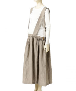 【1/20再値下げ】michirico / vintage antique リネン スカート 21