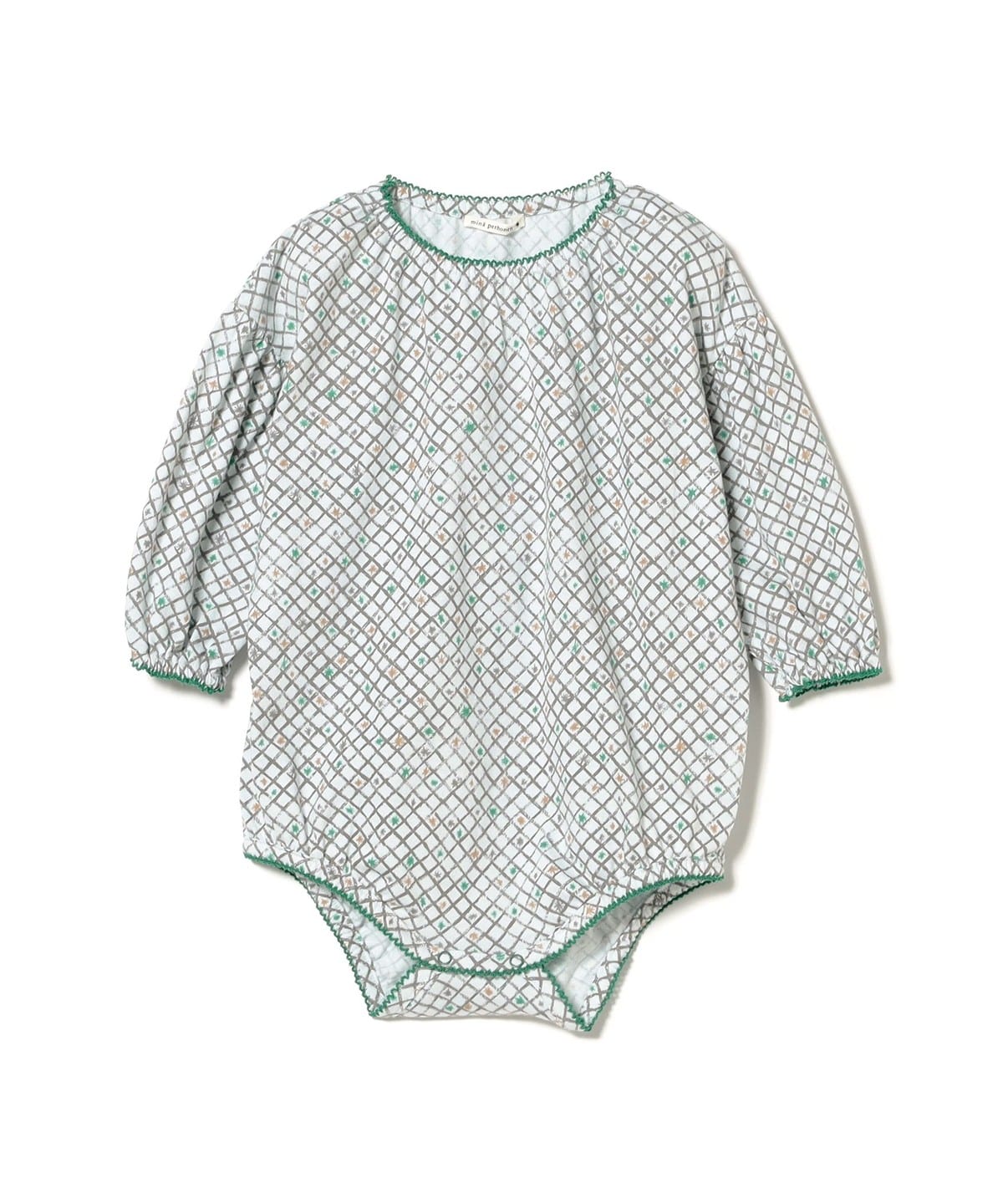 ミナ ペルホネン / tuike ロンパース 2024(70 80cm) マタニティ・ベビー green 80 ミナ ペルホネン / tuike ロンパース 2024(70 80cm) マタニティ・ベビー green 80