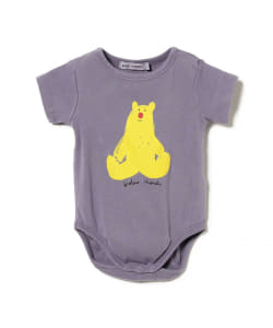 BOBO CHOSES / ベビー Hug Me Bear 半袖ロンパース 2025SS（6～12ヵ月）