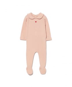 Bebe Organic / ベビー Heart カバーオール 2025FW（6～9ヵ月）