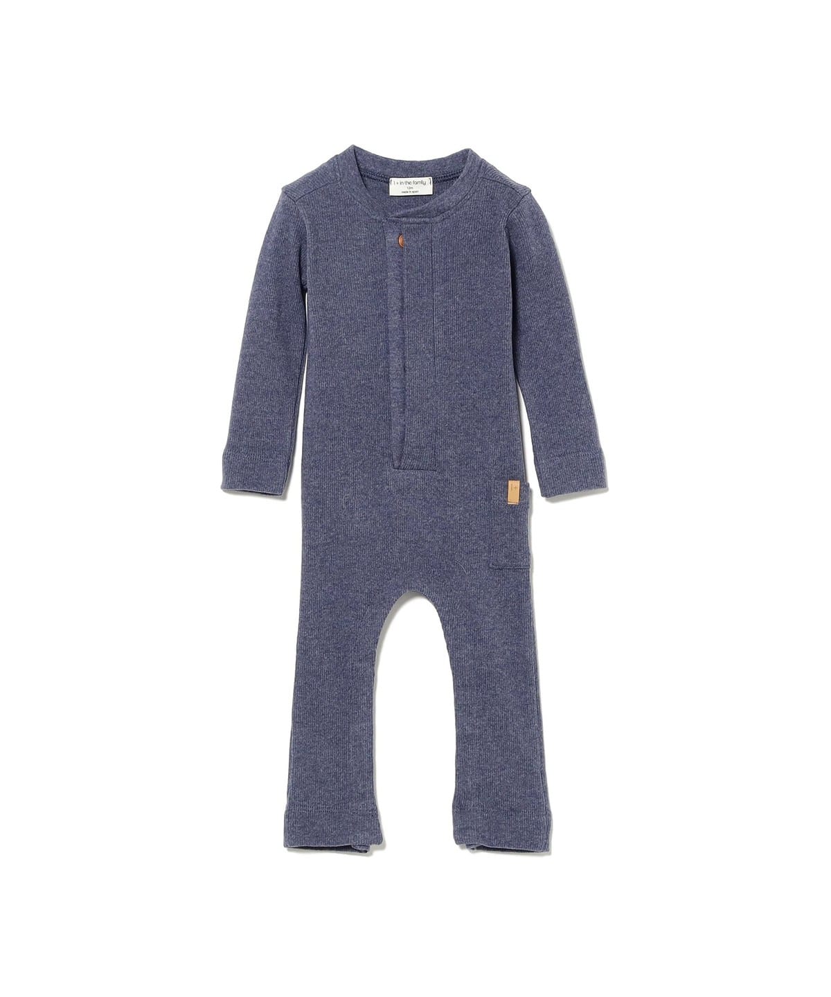 1+in the family ワンモアインザファミリー / TIM ロンパース(6 12ヵ月) マタニティ・ベビー DNM denim 12m 1+in the family ワンモアインザファミリー / TIM ロンパース(6 12ヵ月) マタニティ・ベビー DNM denim 12m