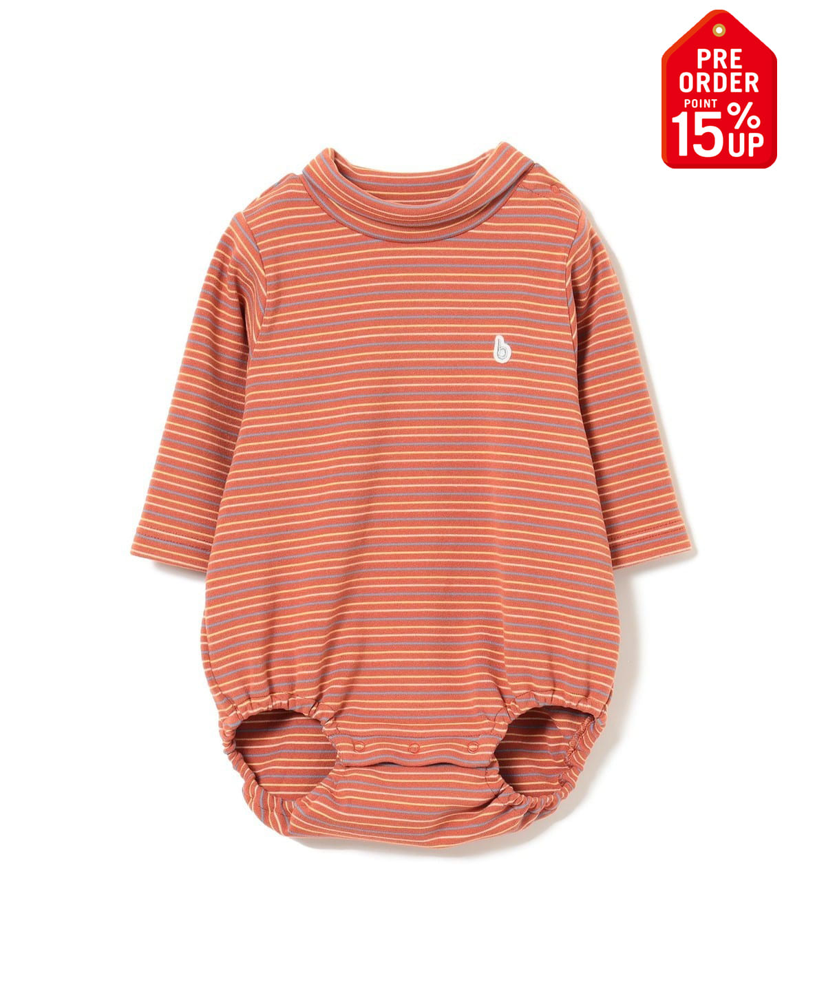 【+15%ポイントUP】ベビー プチ タートル ロンパース 2025FW(70 80cm) マタニティ・ベビー ORANGE 70 【+15%ポイントUP】ベビー プチ タートル ロンパース 2025FW(70 80cm) マタニティ・ベビー ORANGE 70