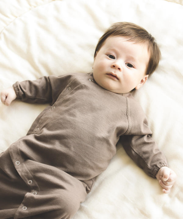 こども ビームス こども ビームス こども ビームス Daily Organic 天竺 ロンパース 50 80 マタニティ ベビー ロンパース 通販 Beams