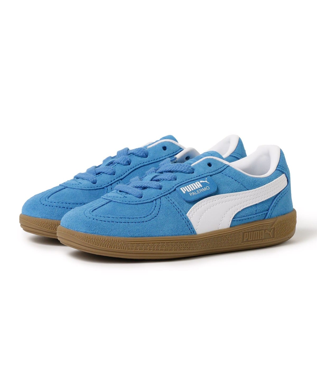 PUMA プーマ / キッズ パレルモ PS スニーカー(17 21cm) シューズ 11 ハイパーリンク ブルー 21 PUMA プーマ / キッズ パレルモ PS スニーカー(17 21cm) シューズ 11 ハイパーリンク ブルー 21