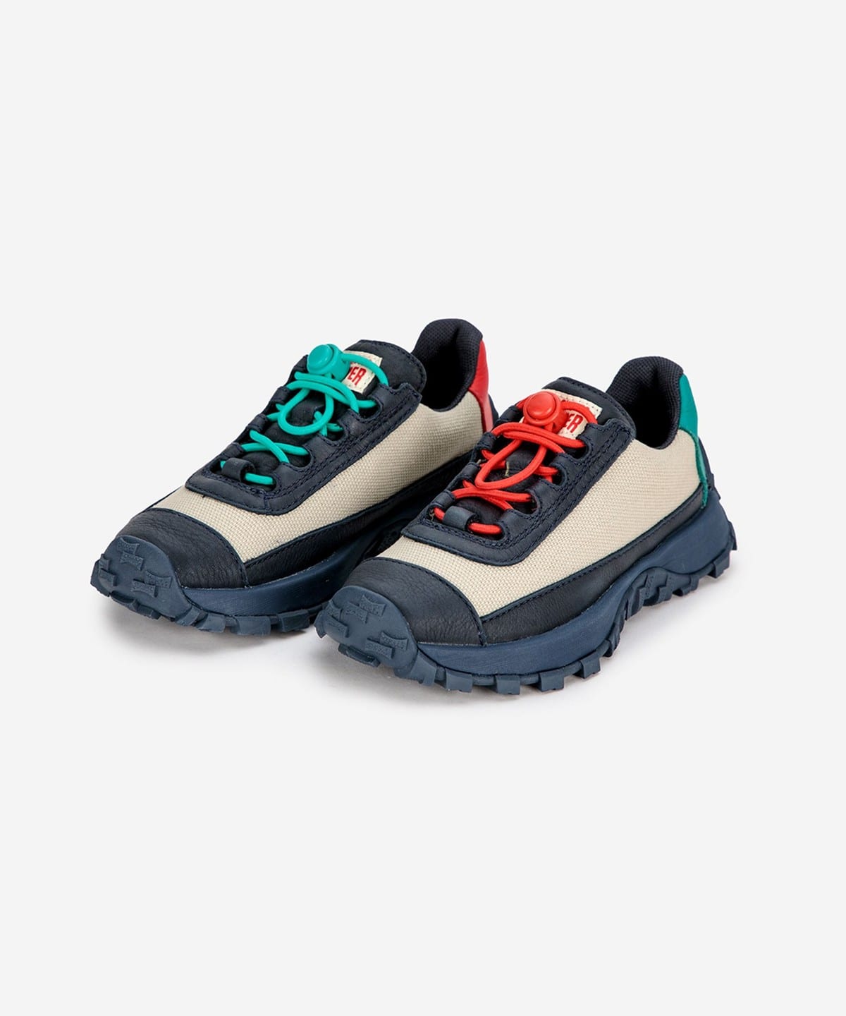 【COLLABORATION】BOBO CHOSES ボボショーズ × CAMPER / KIDS DRIFT TRAIL バイカラー スニーカー 2025SS(17.5 20.5cm) シューズ - 29 【COLLABORATION】BOBO CHOSES ボボショーズ × CAMPER / KIDS DRIFT TRAIL バイカラー スニーカー 2025SS(17.5 20.5cm) シューズ - 29