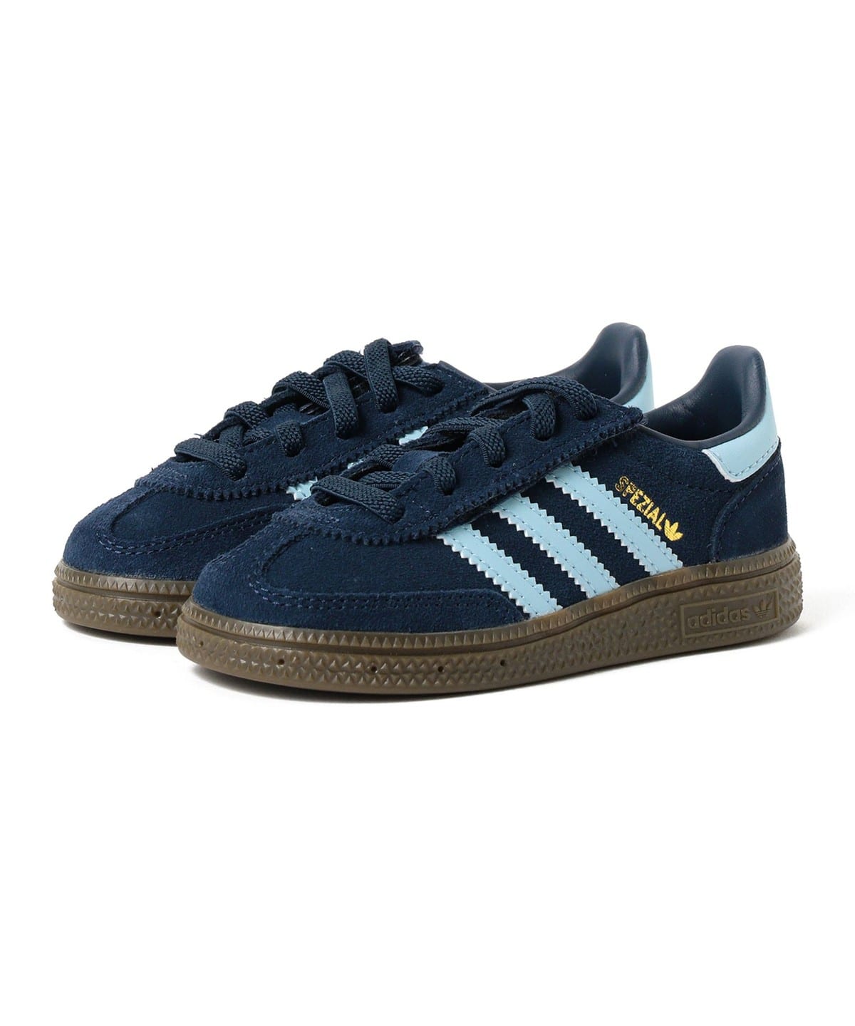 adidas アディダス / Handball Spezial Comfort Closure Elastic Lace Kids(11 16cm) シューズ カレッジネイビー/クリアスカイ/ガム 11 adidas アディダス / Handball Spezial Comfort Closure Elastic Lace Kids(11 16cm) シューズ カレッジネイビー/クリアスカイ/ガム 11