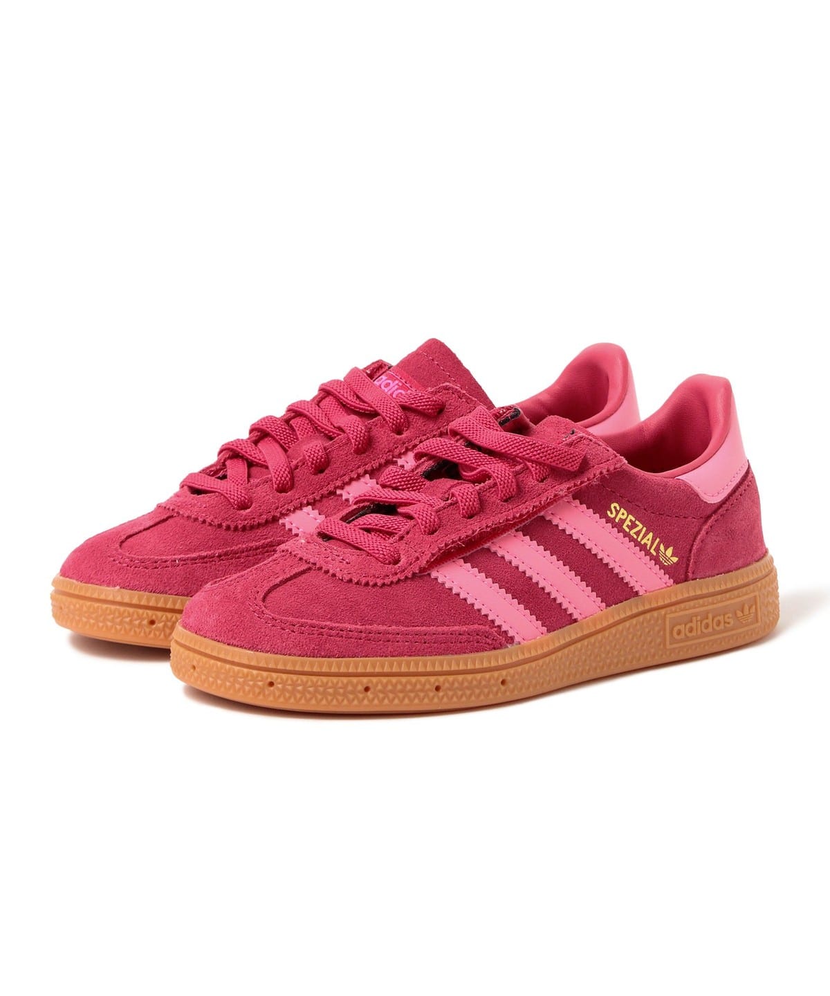 adidas アディダス / キッズ ハンドボール スペツィアル 2025FW(17 21cm) シューズ ルビーレッド/ルシッドピンク/ガム 21 adidas アディダス / キッズ ハンドボール スペツィアル 2025FW(17 21cm) シューズ ルビーレッド/ルシッドピンク/ガム 21