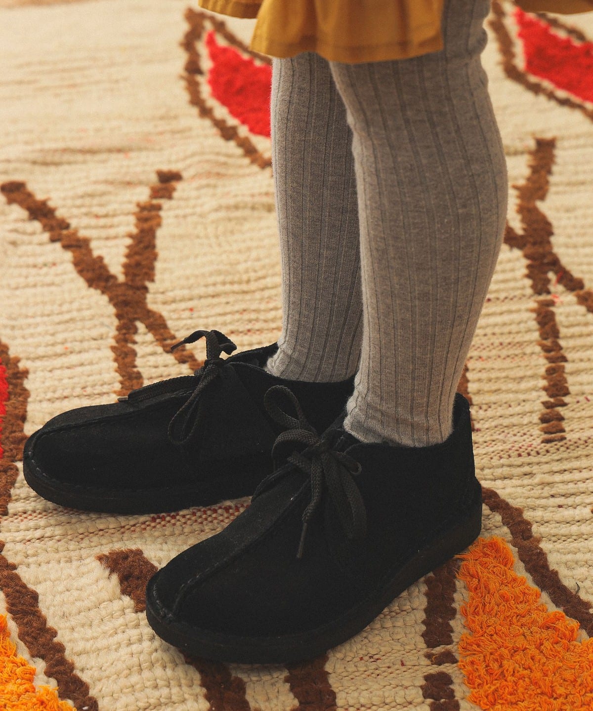 Clarks クラークス ORIGINALS / キッズ Desert Trek(16.5 19cm) シューズ Black suede UK 12.5 Clarks クラークス ORIGINALS / キッズ Desert Trek(16.5 19cm) シューズ Black suede UK 12.5