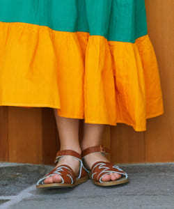 ▲SALT WATER SANDALS / Retro ウォッシャブル レザー サンダル (約20～22cm)