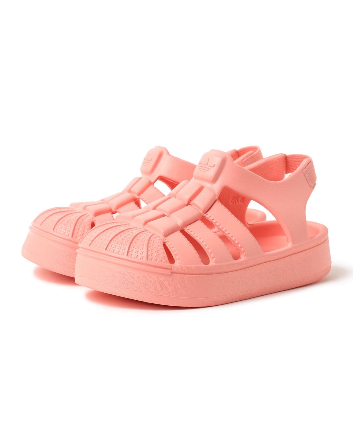 adidas アディダス / SST サンダル キッズ (13cm 16cm) シューズ セミピンクスパーク 13 adidas アディダス / SST サンダル キッズ (13cm 16cm) シューズ セミピンクスパーク 13