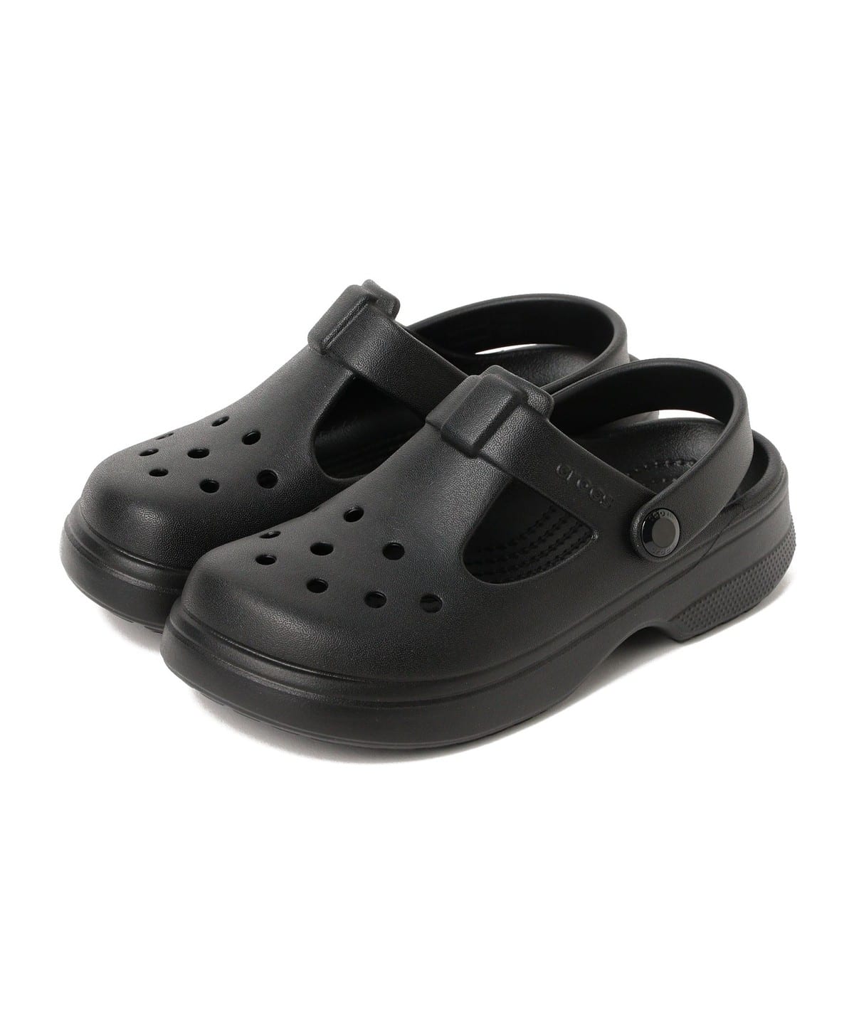 crocs クロックス / クラシック メリー ジェーン クロッグ(18 20cm) シューズ BLACK/BLACK 19.5 crocs クロックス / クラシック メリー ジェーン クロッグ(18 20cm) シューズ BLACK/BLACK 19.5
