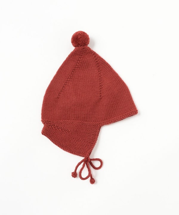 Misha & Puff ニット帽 ベージュ・オレンジ Misha & Puff ニット帽 ベージュ・オレンジ