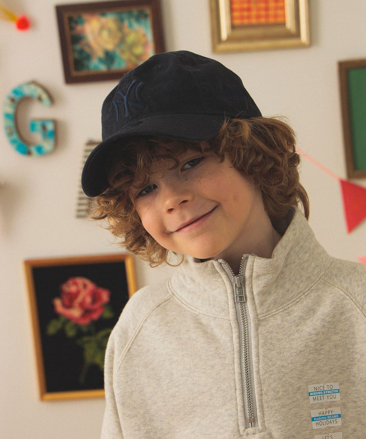 NEW ERA ニューエラ / Youth 920 ロゴ キャップ 2025FW（52 55.8cm） 帽子 NEYYAN ONE SIZE(52-55.8㎝)