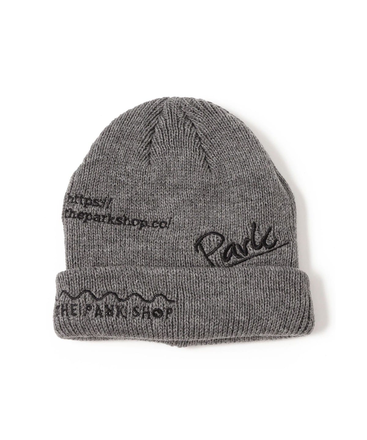 THE PARK SHOP ザ パークショップ / RAMDOM PARK ビーニー 2025FW 帽子 GREY ONE SIZE