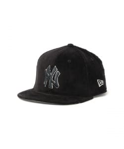 NEW ERA / Youth 9 コーデュロイ NY ロゴ キャップ（52～55.8cm）