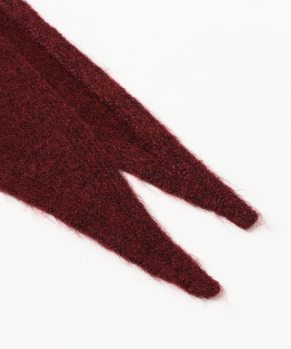 【別注】LOGAN Knitting Mills / Hooded ニット スカーフ