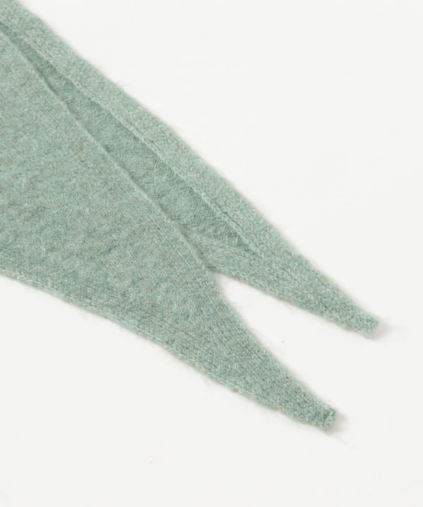 【別注】LOGAN Knitting Mills / Hooded ニット スカーフ