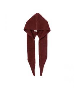 【別注】LOGAN Knitting Mills / Hooded ニット スカーフ