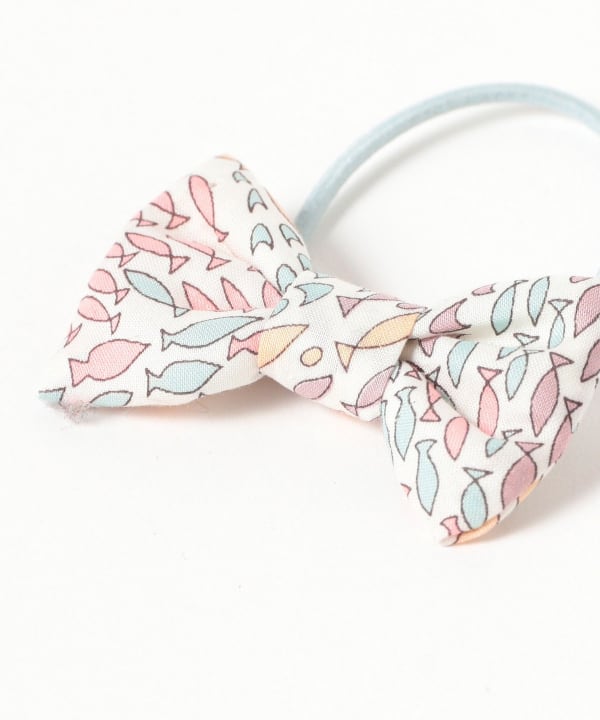 リバティヘアゴム　ヘアピン 日本製】【お揃い】リバティビエラ(DaisyMorisia)ヘアクリップ2