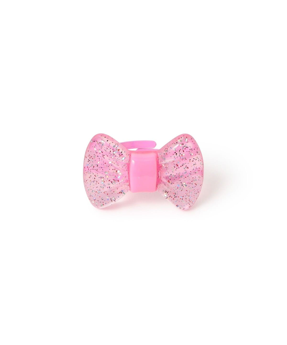 Milk x Soda ミルクソーダ / スパークル リボン リング アクセサリー PINK ONE SIZE Milk x Soda ミルクソーダ / スパークル リボン リング アクセサリー PINK ONE SIZE