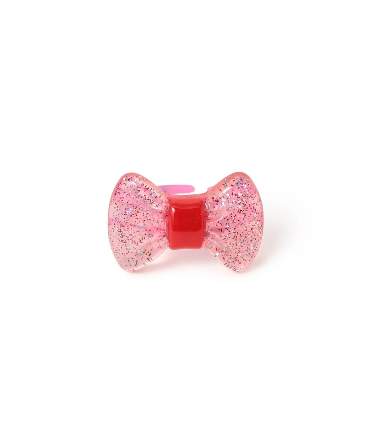 Milk x Soda ミルクソーダ / スパークル リボン リング アクセサリー RED ONE SIZE Milk x Soda ミルクソーダ / スパークル リボン リング アクセサリー RED ONE SIZE
