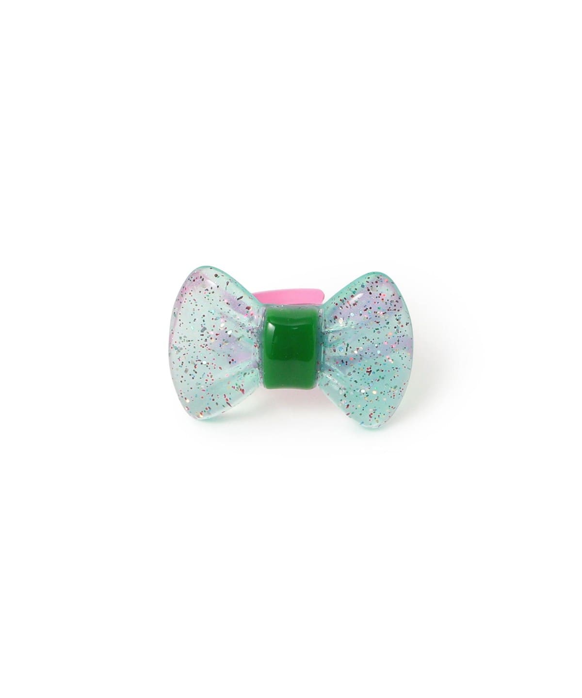 Milk x Soda ミルクソーダ / スパークル リボン リング アクセサリー GREEN ONE SIZE Milk x Soda ミルクソーダ / スパークル リボン リング アクセサリー GREEN ONE SIZE