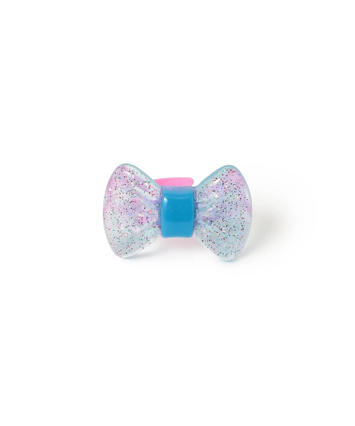 Milk x Soda ミルクソーダ / スパークル リボン リング アクセサリー BLUE ONE SIZE Milk x Soda ミルクソーダ / スパークル リボン リング アクセサリー BLUE ONE SIZE