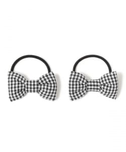 lusikka / ギンガムチェック リボン ヘアゴム