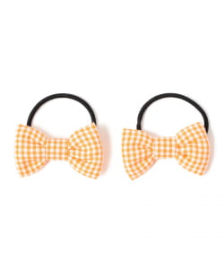 lusikka / ギンガムチェック リボン ヘアゴム