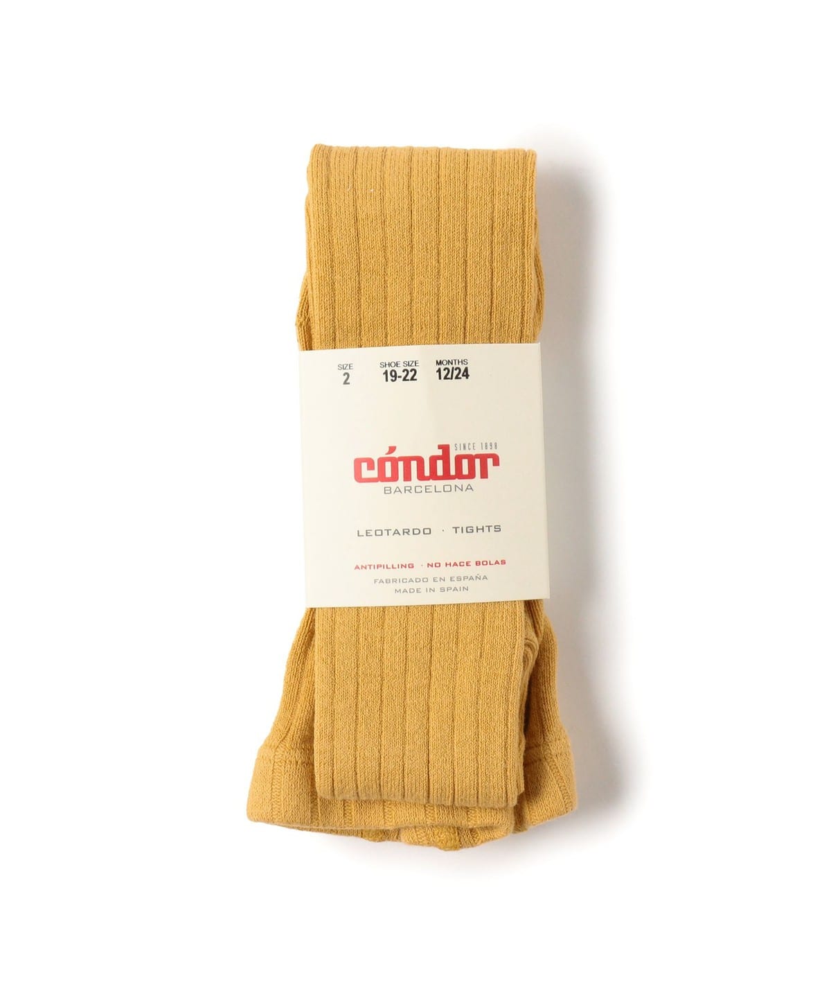 CONDOR / リブ タイツ(6ヶ月 2才) レッグウェア 629Mostaza 0(6-12m) CONDOR / リブ タイツ(6ヶ月 2才) レッグウェア 629Mostaza 0(6-12m)