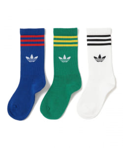 adidas / CREW SOCK 3P（12～21cm）