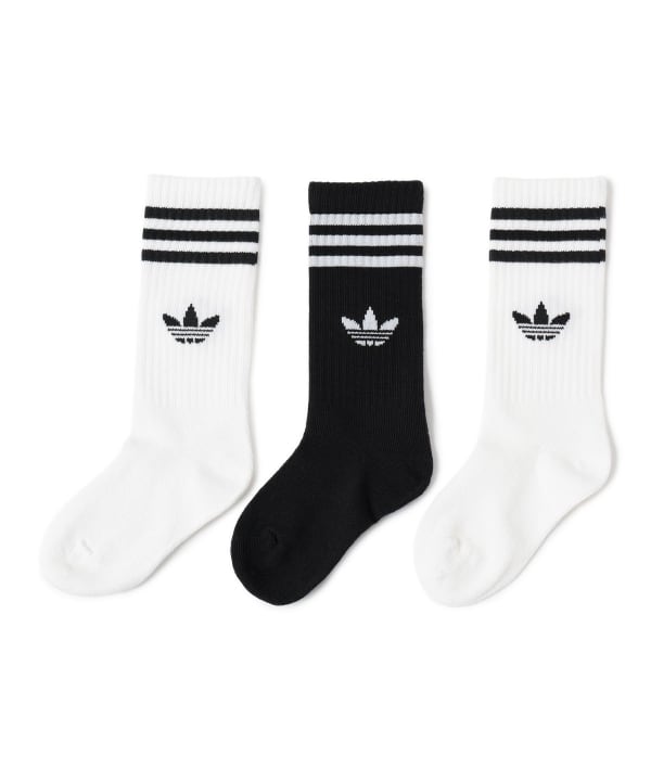 adidas / クルー ソックス 3足組