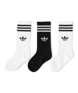 adidas / クルー ソックス 3足組