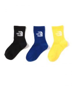 THE NORTH FACE / ジャカード ロゴ 3P ソックス 2026FW（16～21cm）