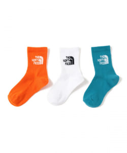 THE NORTH FACE / ジャカード ロゴ 3P ソックス 2026FW（16～21cm）