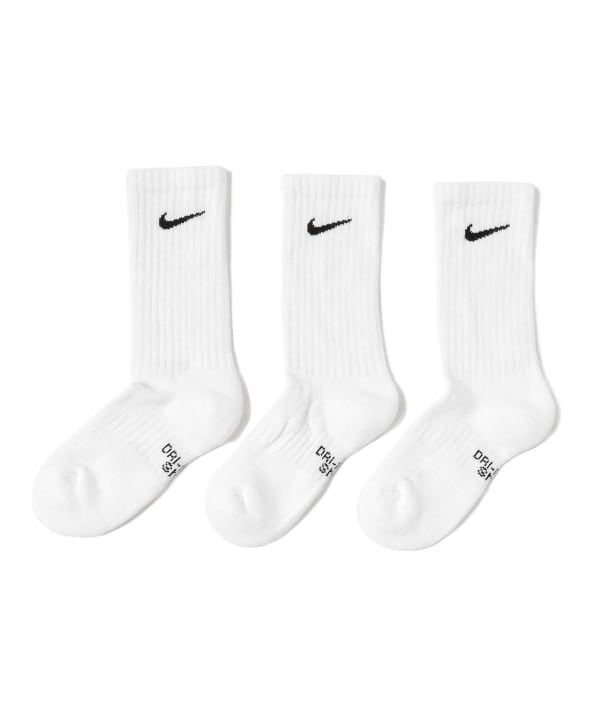 こども ビームス こども ビームス Nike パフォーマンス クッションド クルー トレーニングソックス 3p 21 23 レッグウェア ソックス 靴下 通販 Beams