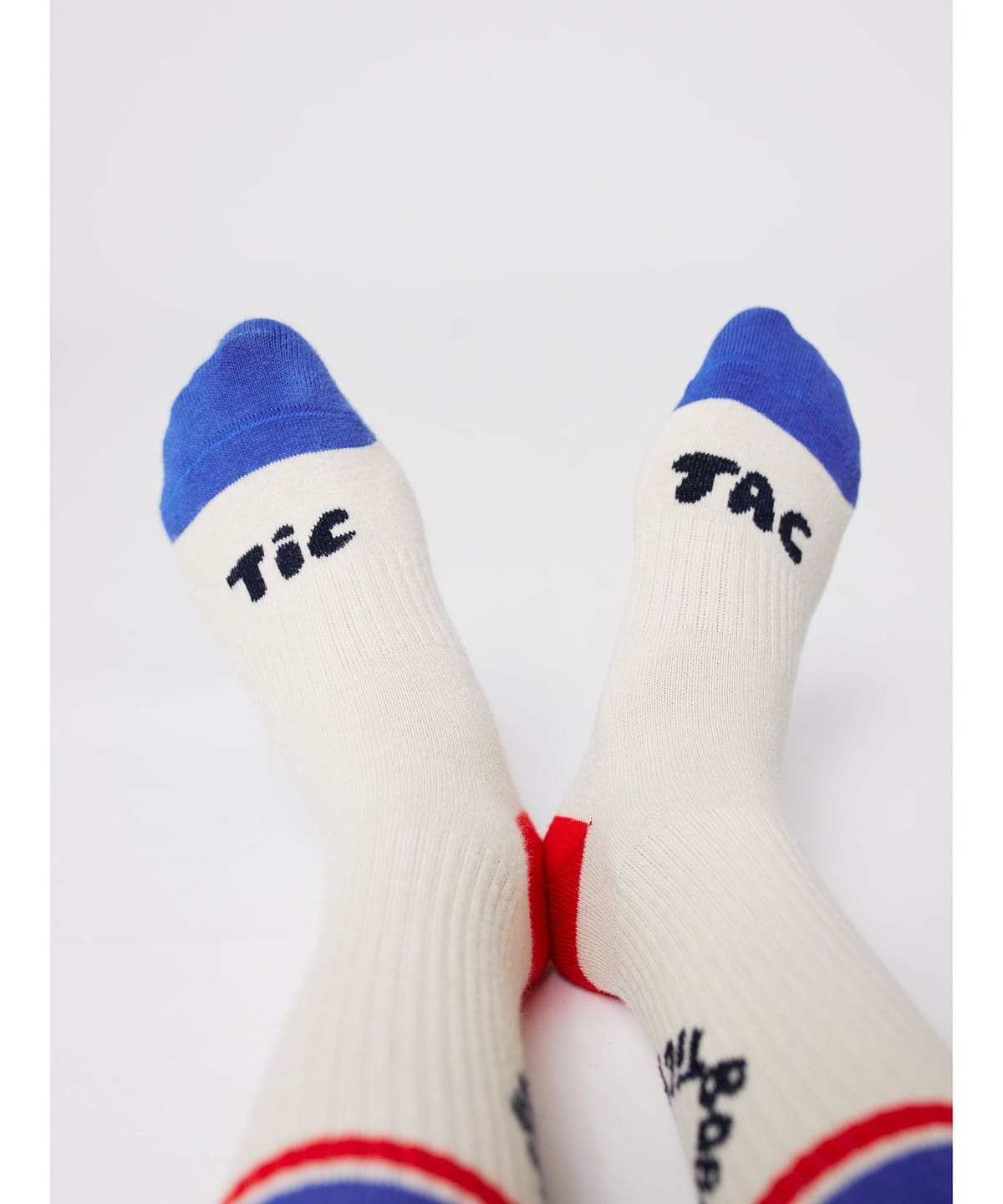 【モアバリエーション開催】BOBO CHOSES ボボショーズ / キッズ カラーブロック ソックス 2025FW（14 21cm） レッグウェア Tic Tac Toe 26-28