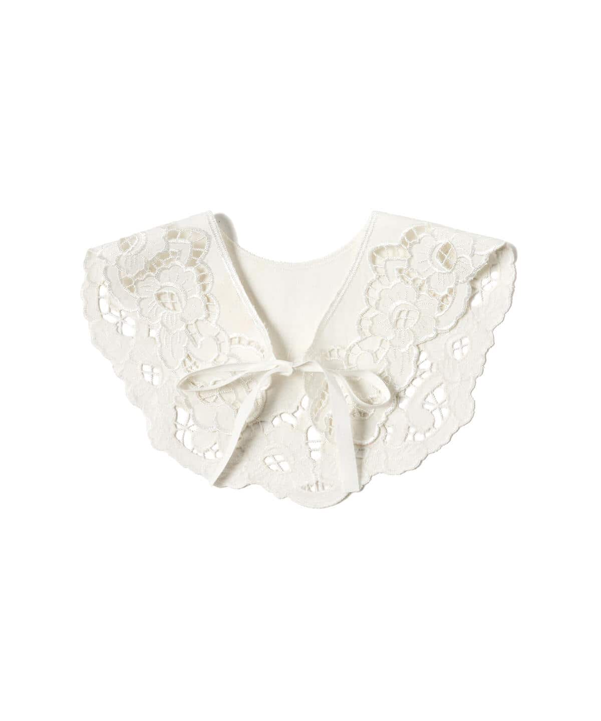 suess / レース 付け襟 クルー ファッション雑貨 WHITE ONE SIZE suess / レース 付け襟 クルー ファッション雑貨 WHITE ONE SIZE