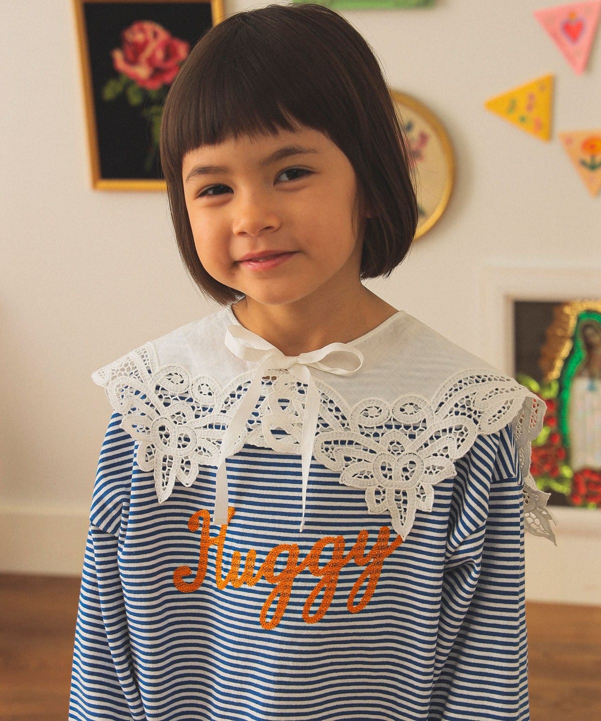 suess / レース 付け襟 セーラー ファッション雑貨 WHITE FREE suess / レース 付け襟 セーラー ファッション雑貨 WHITE FREE