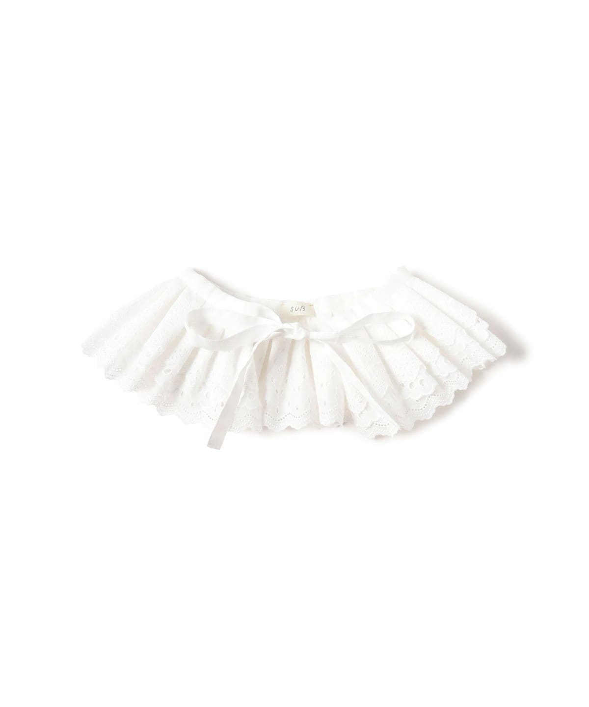 suess / ダンダン レースカラー 2025SS ファッション雑貨 WHITE ONE SIZE suess / ダンダン レースカラー 2025SS ファッション雑貨 WHITE ONE SIZE