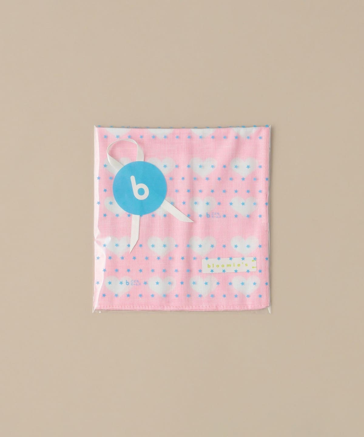 【個別ラッピング済み商品】bloomie's ブルーミーズ / プリント ハンカチ 財布・小物 ハートピンク ONE SIZE 【個別ラッピング済み商品】bloomie's ブルーミーズ / プリント ハンカチ 財布・小物 ハートピンク ONE SIZE