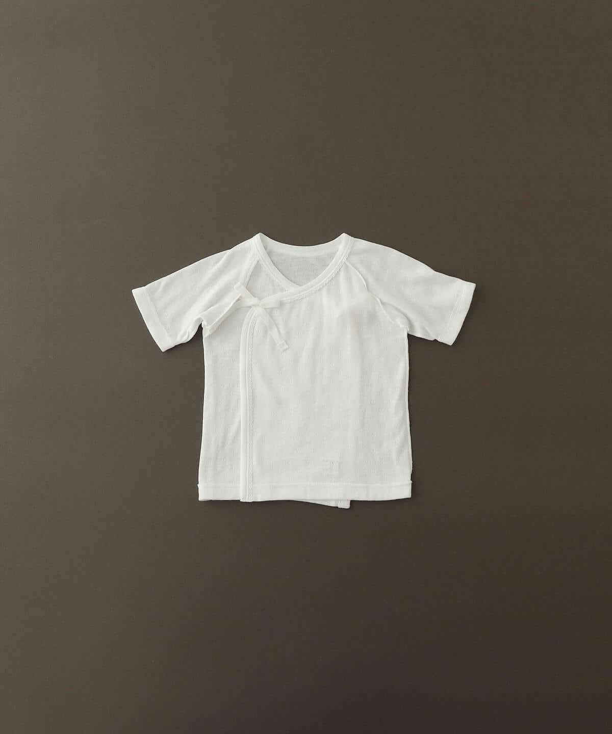 【別注】smile cotton スマイル コットン / 短肌着 (50 60cm) マタニティ・ベビー WHITE 50-60cm 【別注】smile cotton スマイル コットン / 短肌着 (50 60cm) マタニティ・ベビー WHITE 50-60cm
