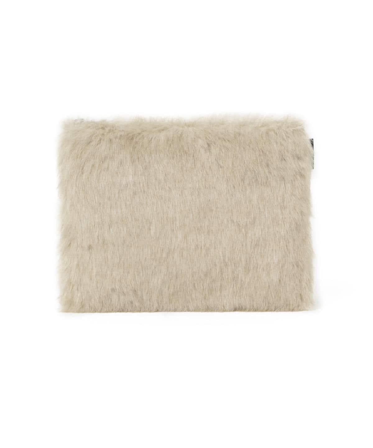 【別注】TEMBEA テンベア / ファー フラット ポーチ S バッグ WOMEN NATURAL 25*19 【別注】TEMBEA テンベア / ファー フラット ポーチ S バッグ WOMEN NATURAL 25*19