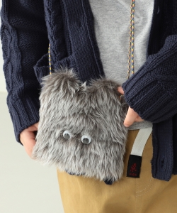 INFIELDER DESIGN × こども ビームス / 別注 ファー ポシェット