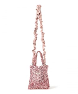 Uhr / Spangle ミニバッグ