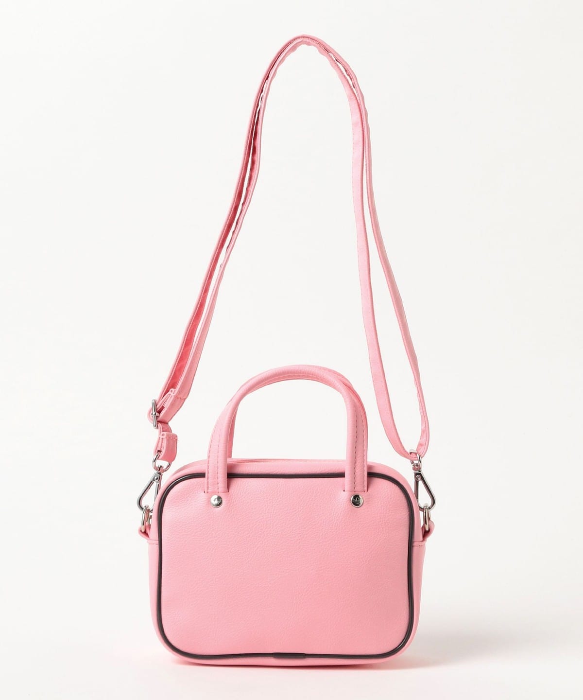 ピンク ロゴ入り ハンドバッグ Samantha Thavasa（サマンサタバサ） デラックス DELUXE ハンドバッグ